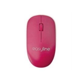 Mouse Inalámbrico Perfect Choice Easy Line Viva Color Magenta