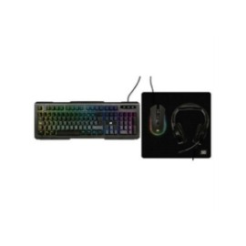 Kit Teclado Mouse y Audífonos Vorago Start The Game KMH-501 Gamer Color Negro