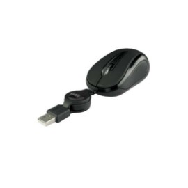 MOUSE EASY LINE OPTICO ALAMBRICO NEGRO