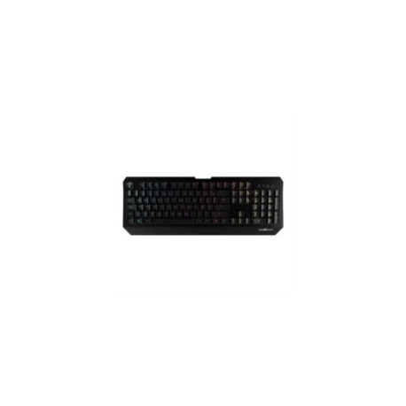 Teclado Vorago Game Factor KBG601 Mecánico Óptico USB RGB Color Negro