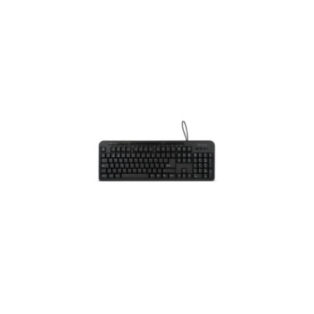 Teclado Vorago KB-204 Alámbrico Multimedia USB Color Negro