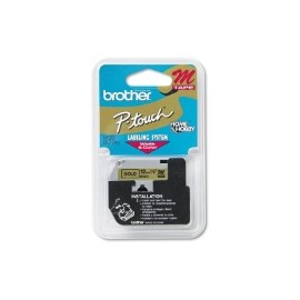 CINTA BROTHER M831 NEGRO/DORADO 12MM PT85 100/110