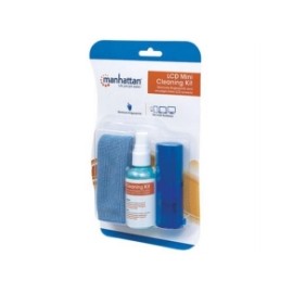 Kit Limpieza Manhattan para LCD Solución 60ml Paño y Brocha