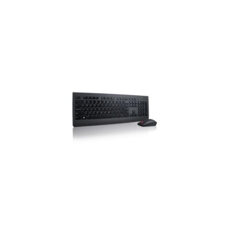 Kit Teclado y Mouse Lenovo Professional Wireless - EU Inglés Color Negro