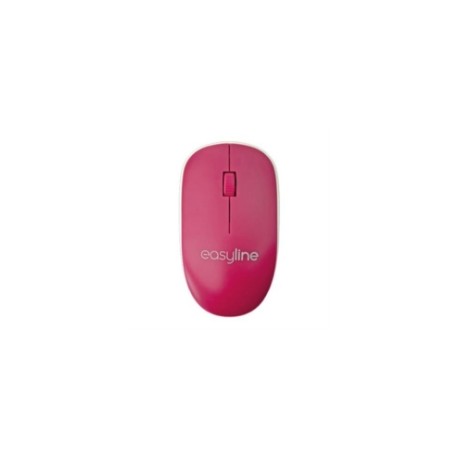 Mouse Inalámbrico Perfect Choice Easy Line Viva Color Magenta