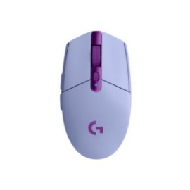 Mouse Logitech G305 LIGHTSPEED Gaming Inalámbrico Sensor Hero 6 Botones Color Lila