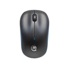 Mouse Manhattan Success Inalámbrico Óptico 1000 dpi Color Negro-Azul