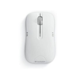 Mouse Verbatim Serie Commuter Óptico Inalámbrico P/Notebooks Color Blanco Mate