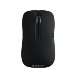 Mouse Verbatim Serie Commuter Óptico Inalámbrico P/Notebooks Color Negro Mate