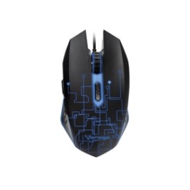 Mouse Vorago Gamer MO-501 Óptico Iluminado 3200 dpi USB Color Negro