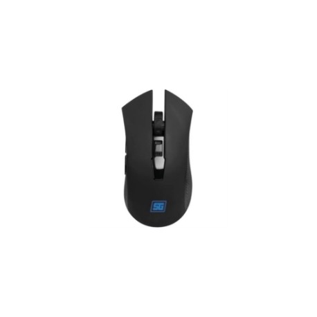 Mouse Vorago Start The Game MO-600 Inalámbrico 2400 dpi 6 Botones Recargable USB Color Negro