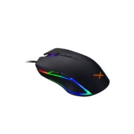 Mouse Xzeal Real Gamers XZ920 Full RGB 12400 dpi USB Color Negro