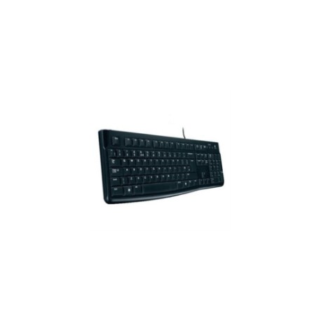 TECLADO LOGITECH K120 NEGRO USB ANTISALPICADURAS