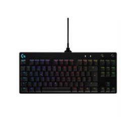 Teclado Logitech Mecánico Gaming Pro Iluminación RGB Color Negro