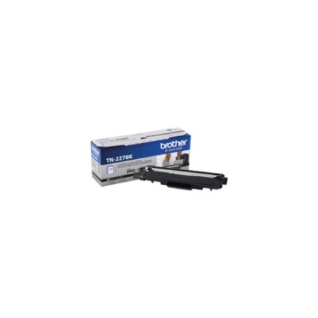 Toner Brother Genuine TN-227BK Negro Alto Rendimiento