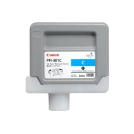 Tinta Canon PFI-301C Color Cian