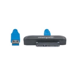 Adaptador Manhattan USB 3.0 a HDD SATA 2.5" Super Velocidad