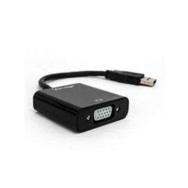 Convertidor Vorago ADP-200 USB 3.0 a VGA FHD Color Negro