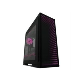 Gabinete Vorago Game Factor CSG601 ATX Optical Cristal USB Iluminación LED RGB