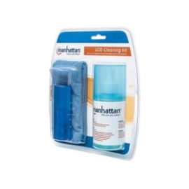 Kit Limpieza Manhattan para LCD Solución 200ml Paño y Brocha