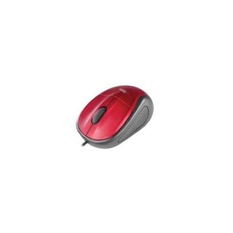 MOUSE EASY LINE OPTICO ALAMBRICO ROJO