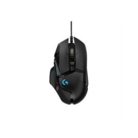 Mouse Logitech G502 Gaming Hero Alámbrico Alto Rendimiento Color Negro