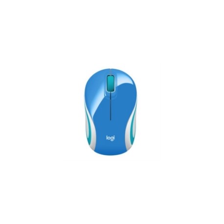 Mouse Logitech M187 Mini Inalámbrico 1000 dpi Color Azul