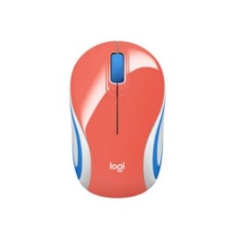 Mouse Logitech M187 Mini Inalámbrico 1000 dpi Color Coral