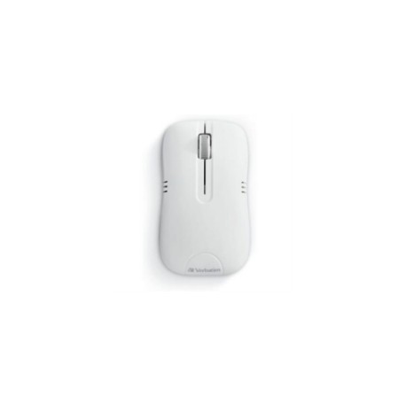 Mouse Verbatim Serie Commuter Óptico Inalámbrico P/Notebooks Color Blanco Mate