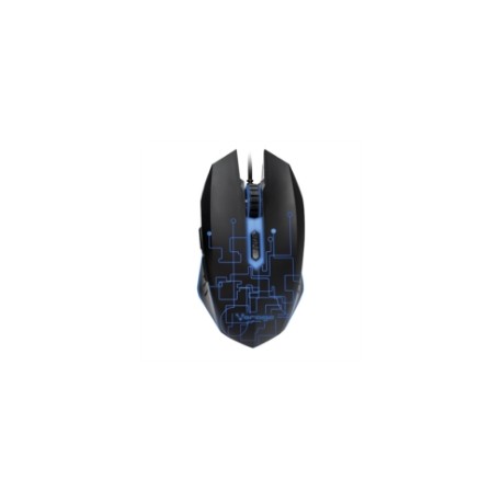 Mouse Vorago Gamer MO-501 Óptico Iluminado 3200 dpi USB Color Negro