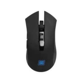 Mouse Vorago Start The Game MO-600 Inalámbrico 2400 dpi 6 Botones Recargable USB Color Negro