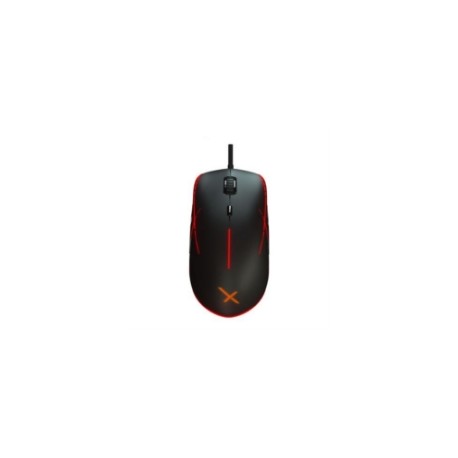 Mouse Xzeal Real Gamers XZ930 Full RGB 12400 dpi USB 9 Botones Color Negro