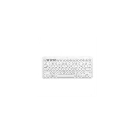 Teclado Logitech K380 Multidispositivo Inalámbrico Color Blanco