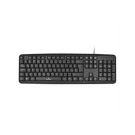 Teclado Perfect Choice Básico Alámbrico USB Color Negro