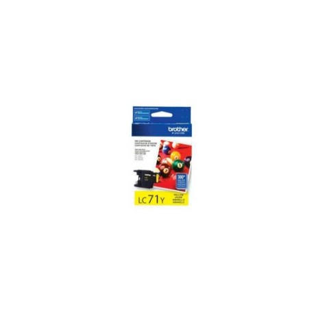 TINTA BROTHER LC71Y AMARILLO 300 PAG