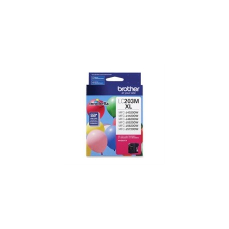 TINTA BROTHER MAGENTA LC203M 550 PAG MFCJ4420DW MFCJ4620DW