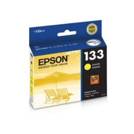 TINTA EPSON 133 STYLUS TX235W TX320F TX420W TX430W AMARILLO